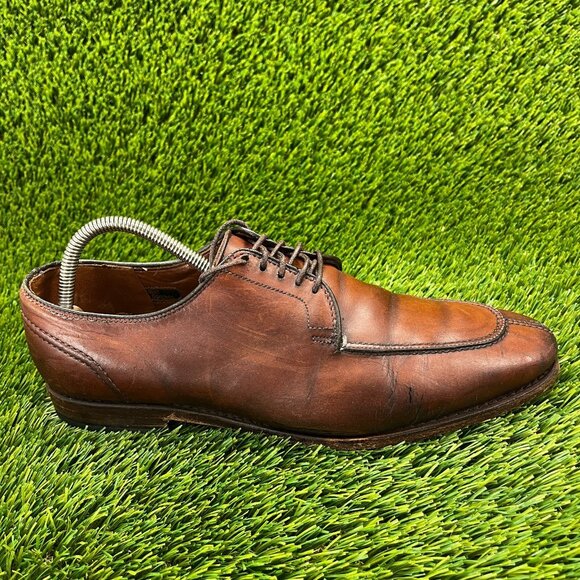 Allen Edmonds Lasalle Mens Size 9.5D Brown Casual Classic Leather Oxford Shoes main image 9